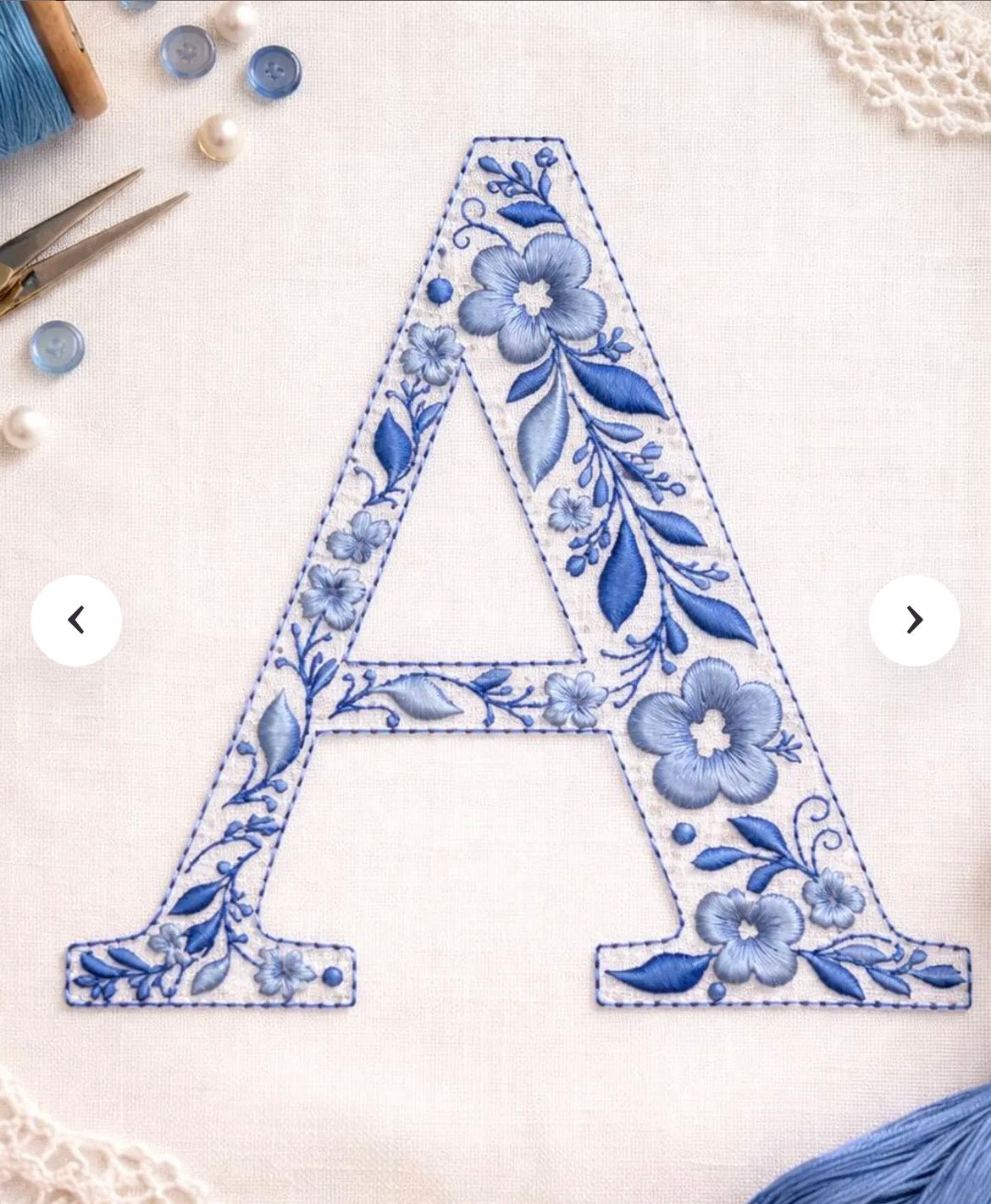 Supplément motif fleuri